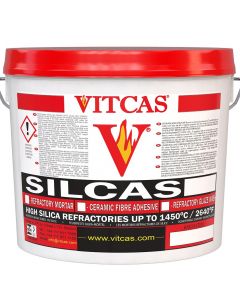 Silcas M-Mortier réfractaire blanc 1430°C - VITCAS