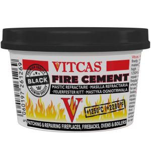 VITCAS Mastic Réfractaire Noir