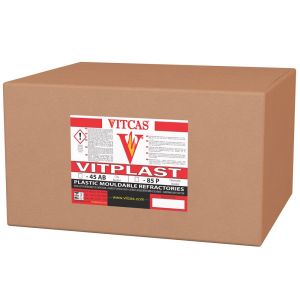 Plastique réfractaire modelable 1600°C - Vitplast 45AB
