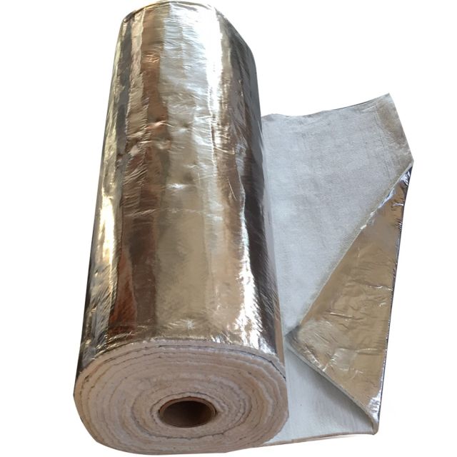 Isolation Recouverte d’Aluminium – Enveloppe pour Conduit 1m x 12mm par mètre