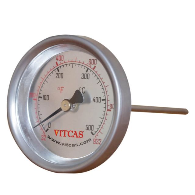 Thermomètre pour four à sonde 0°C – 500°C - VITCAS