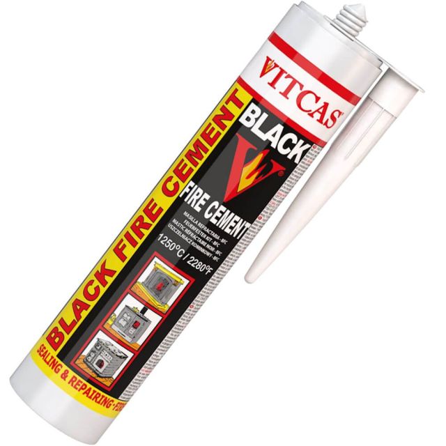 BFC – Mastic Réfractaire Noir 1250°C - VITCAS