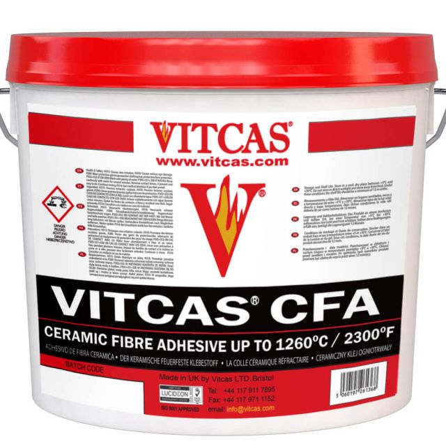 Colle pour fibres en céramiques – CFA – Vitcas