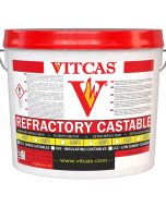 Vitcas matière réfractable 1600°C -Béton Réfractaire - VITCAS