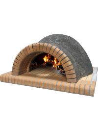 Wood fired brick oven