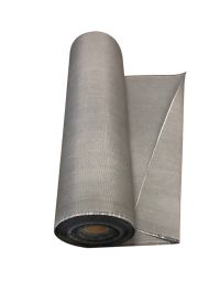 Tissu en fibre de verre avec revêtement en silicate de calcium 