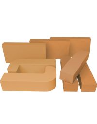 Briques Réfractaires Jaunes Vitcas