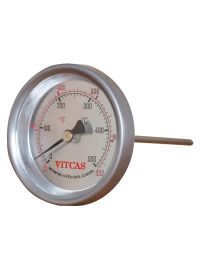 Thermomètre pour four à sonde 0°C – 500°C