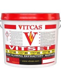 Mortier réfractaire haute alumine 1860°C - Vitset 90